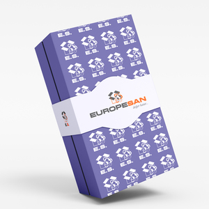 Paper Gift Box With Cover Sleeve Mockup